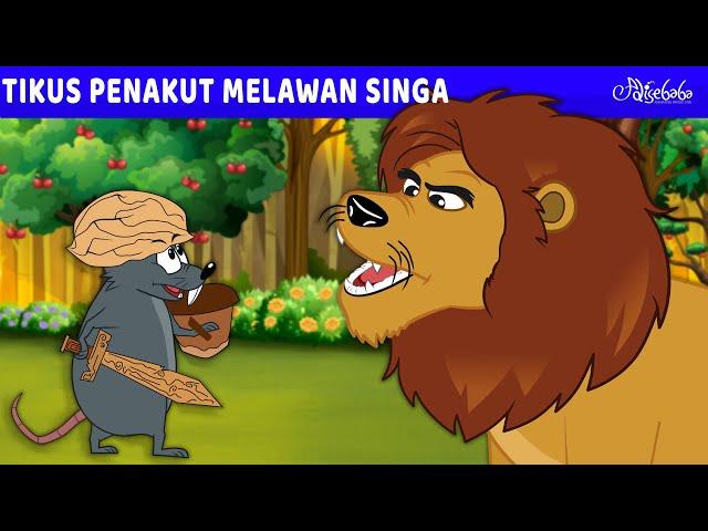 Tikus Penakut Melawan Singa  | Kartun Anak Anak | Bahasa Indonesia Cerita Anak