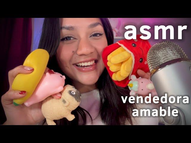 ASMR en español - Vendedora de TRIGGERS para dormir profundamente! (Fidget toys) roleplay