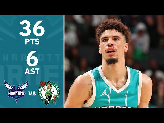 LaMelo Ball 36-Point Highlights vs. Celtics | November 2, 2024