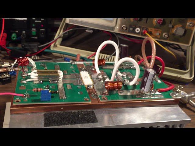 RF Man Demos New 2 Meter 1000 Watt LDMOS Board