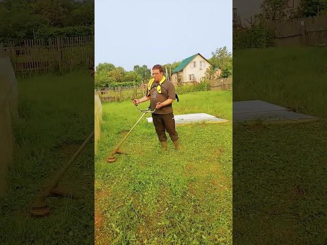Зачем женился? #выходной #трава #деревня