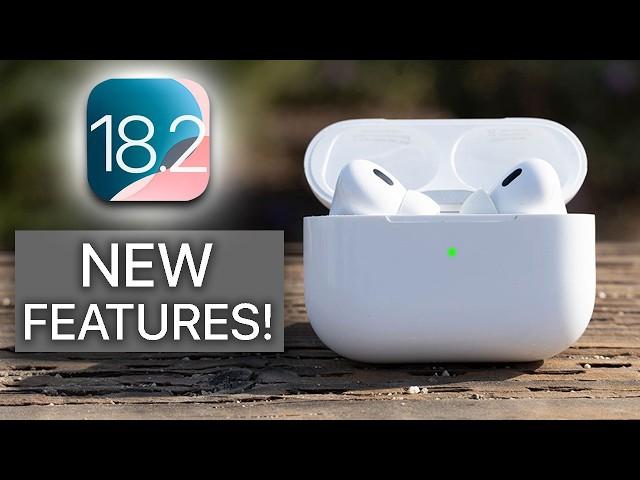 iOS 18.2 - AirPods Update All New Features/Tips You NEED to Know!