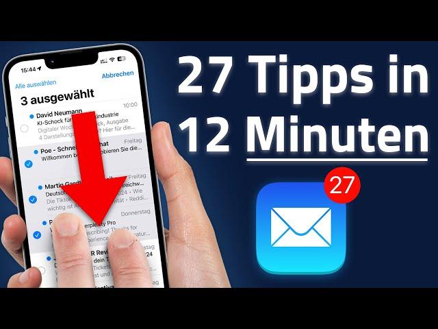 Apple Mail für iPhone: Viel BESSER mit diesen 27 Tipps & Tricks