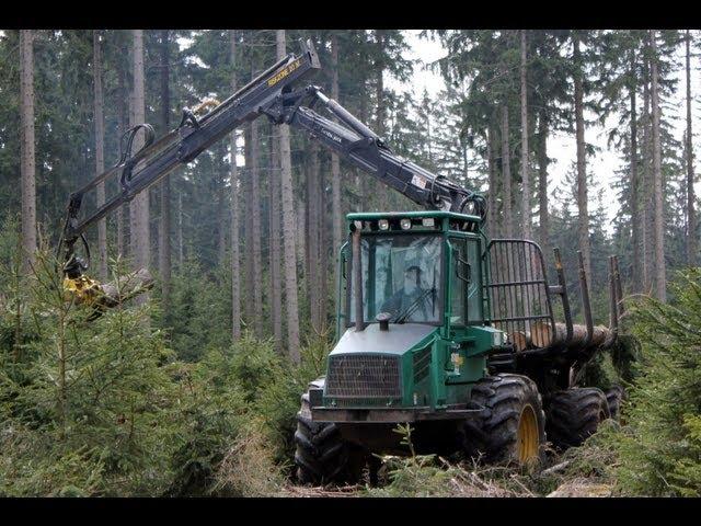 Timberjack 1010D Forwarder