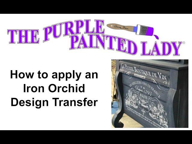 Iron Orchid Designs Transfers by The Purple Painted Lady