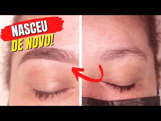 RESSUSCITANDO SOBRANCELHAS FALHADAS ANTES E DEPOIS | RESURRECTING FAILED EYESBROWS