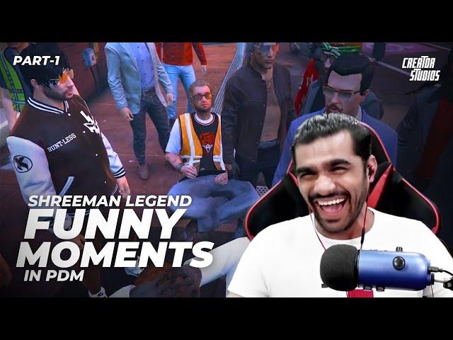 Shreeman Legend Funny Moments In #gta PDM [Part-1]