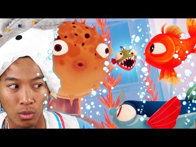 MARMAR's a FISH?! Let's PLAY I am Fish and learn about the OCEAN!