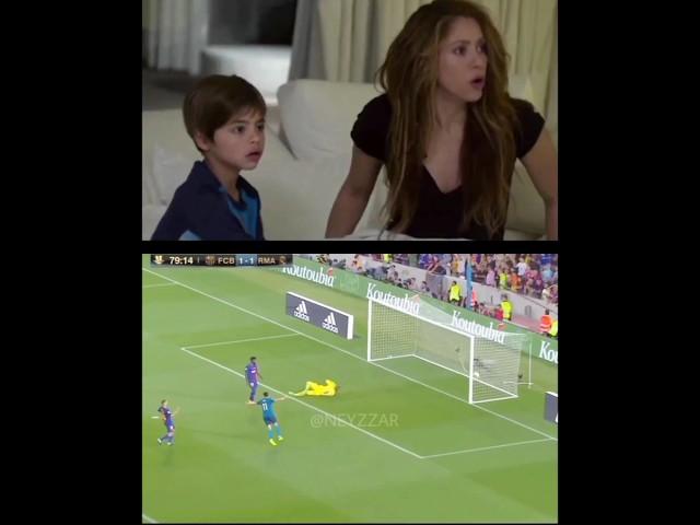 Shakira Vs 2017 Prime Real Madrid Ronaldo  #shorts #football #soccer