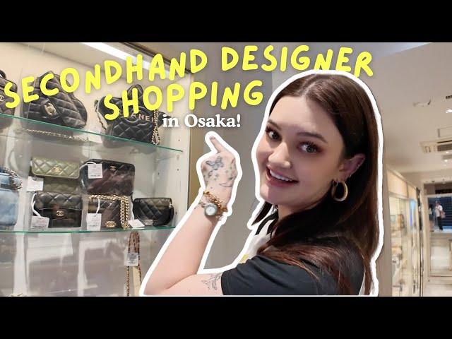 SECONDHAND DESIGNER SHOPPING in Osaka 