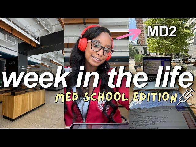 Surviving Med School S2E3: very realistic week in the life of med school vlog #vlog #medschool