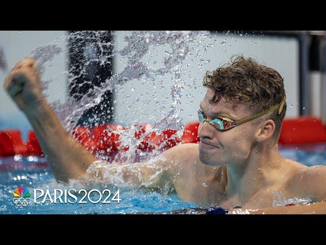 Leon Marchand's UNPRECEDENTED DOUBLE, minute by minute | Paris Olympics