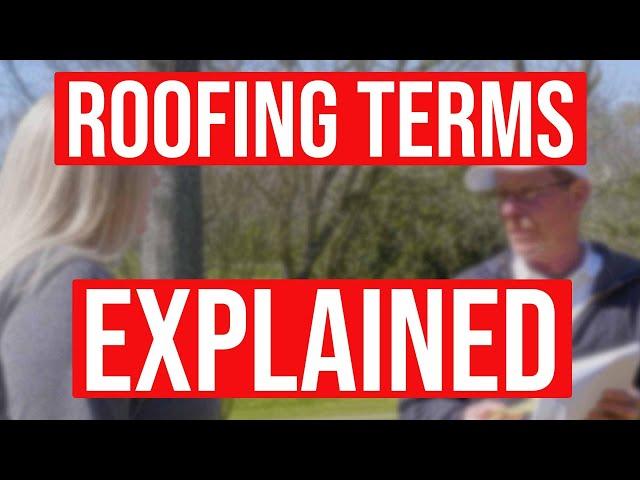 Roofing Terms Explained (Definitions and Pictures)