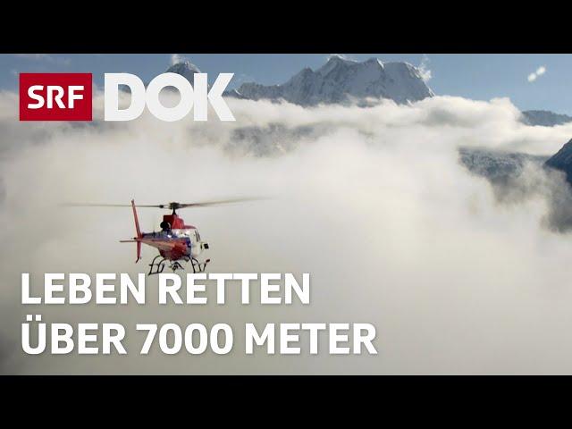 Die Bergretter in Himalaya – Rettungshelikopter in eisigen Höhen | Doku | SRF Dok