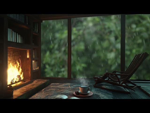 Heavy Rain and Thunder Sounds for sleep, study or relaxation