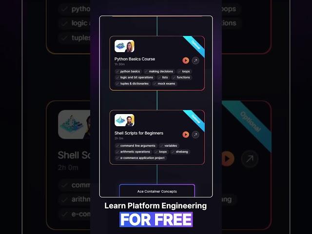 Learn Platform Engineering For Free | KodeKloud Free Week #shorts