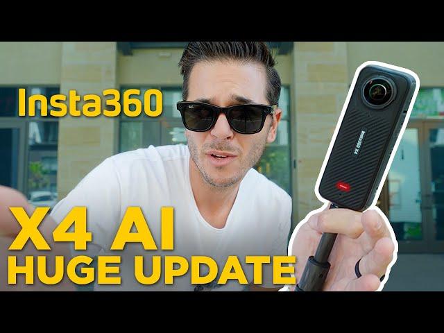 MASSIVE NEW UPDATE for Insta360 X4 Editing and THREE PRO TIPS!!!