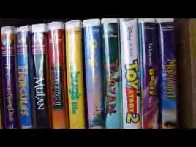 Disney VHS Collection part 1 original video small collection