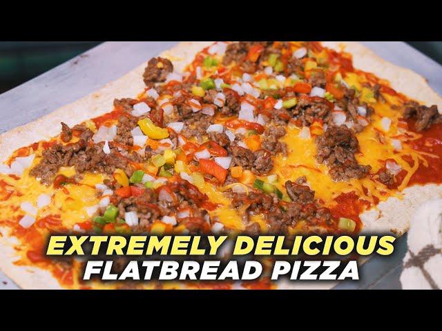 Izzy's Eazy Recipes | EXTREMELY DELICIOUS FLATBREAD PIZZA