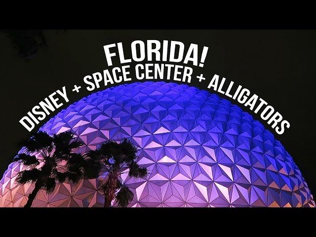 FLORIDA! DISNEY + SPACE CENTER + ALLIGATORS | Eileen Aldis