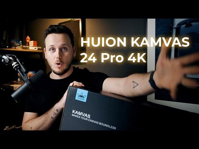 Best tablet I ever used so far : Huion Kamvas 24 Pro 4k - Honest Review