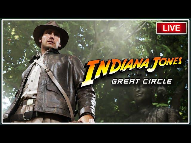 I hate snakes... | Indiana Jones and the Great Circle LIVE | Interactive Streamer