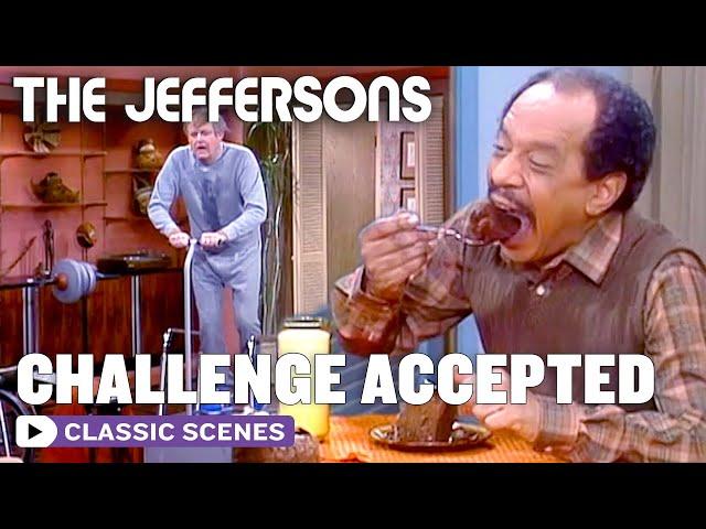 George And Willis Train For A Race | The Jeffersons