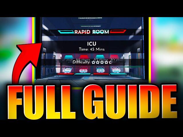 Roblox TERMINAL ESCAPE ROOM ICU Walkthrough [ RAPID ROOM ]