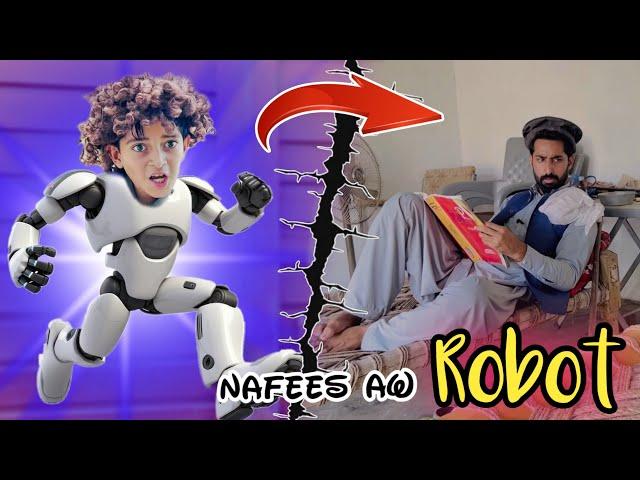 Nafees aw Robot | Pashto Funny Video | Pashto Drama 2024