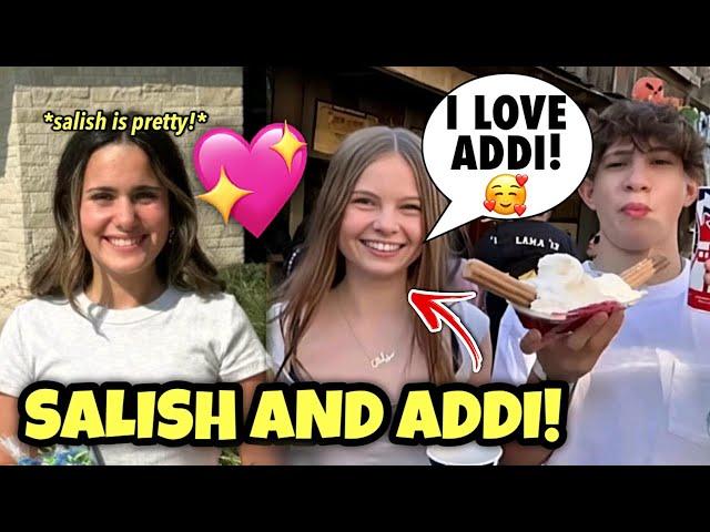 Salish Matter Finally Meets Addi Nidal’s Girlfriend?! ️