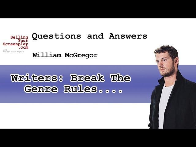 Writers: Break The Genre Rules!