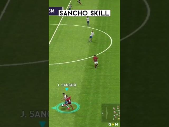 Jadon Sancho Skill #pes #shorts