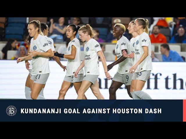 Bay FC Goal by Kundananji against Houston Dash