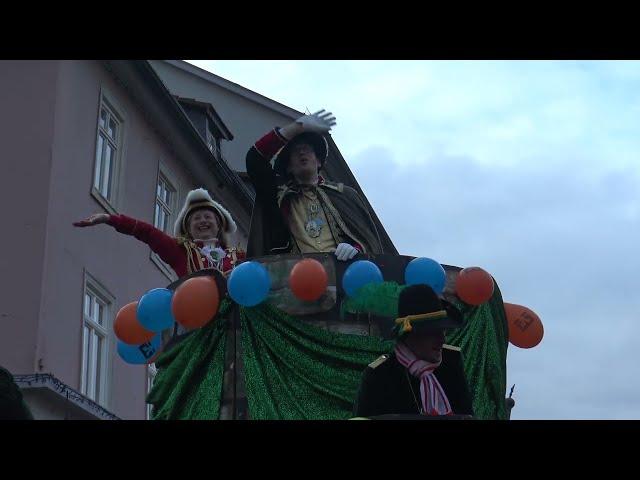 Rosenmontagsumzug der Foaset in Fulda 2024 - Der Kämmerzeller Carneval Verein - Die Matte-Biddel