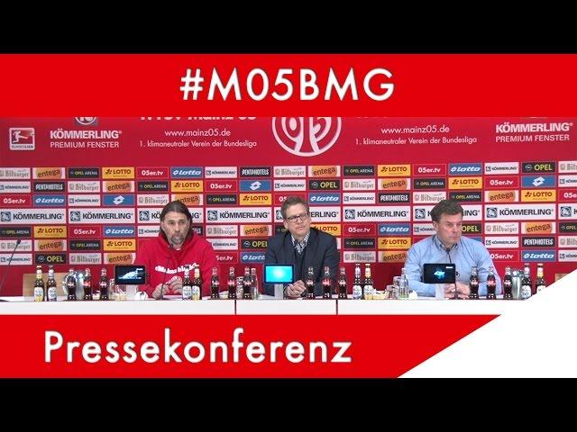 Pressekonferenz nach Gladbach | #M05BMG | 05er.tv | 1. FSV Mainz 05