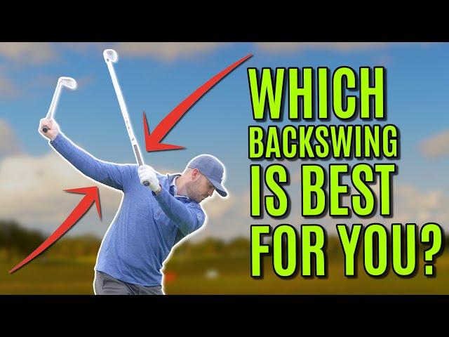 GOLF: Upright Backswing Vs.  Flat Backswing