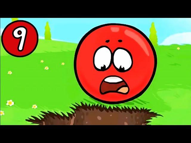 КРАСНЫЙ ШАРИК против чёрного квадрата ЧАСТЬ #9 игра Red Ball 4 на канале Мистер Игрушкин
