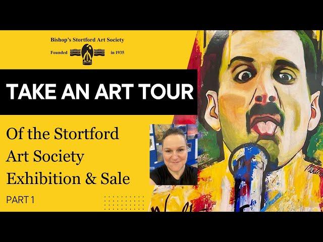 The Stortford Art Society Exhibition and Sale is now on! Part 1.