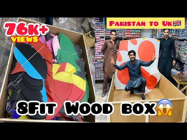 Pakistan to Uk  Kites/Tukhal 6 Tawa & Dhaie tawa Dahd tawa paking in 8 fit Wood box