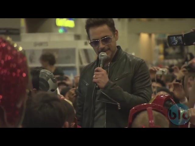 Robert Downey Jr Rejected a Fan and Fixed It After Seeing Him Again - Body Language Drama