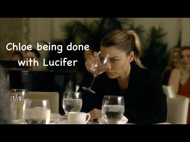 Chloe being absolutely done with Lucifer