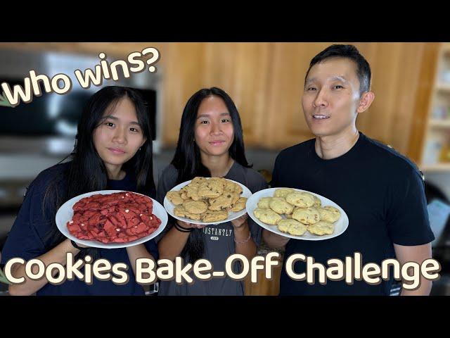 Janet vs Kate vs Tad Cookie Bake-Off Competition!