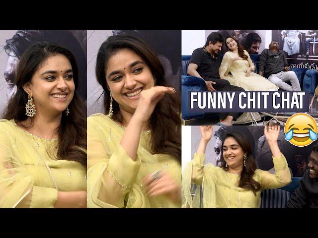 Funny Chit Chat With Keerthy Suresh | Hero Udhayanidhi Stalin | Nayakudu Movie Team | Interview |