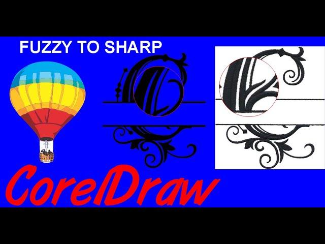 Corel Draw Tips & Tricks Clean up a MonoGram