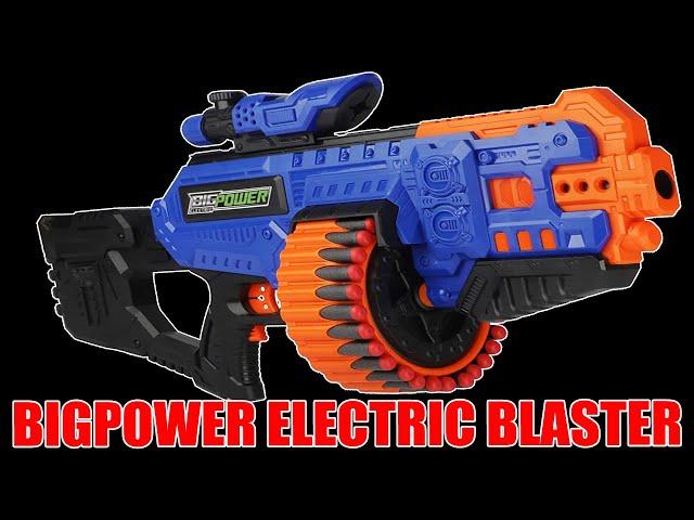 Bigpower Electric Schaumstoff Dart Blaster [Vorstellung + Schusstest | dertestmichel]