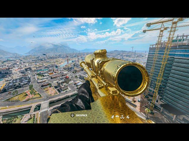 Call of Duty Warzone:3 Solo Sniper KATT AMR Gameplay PS5(No Commentary)