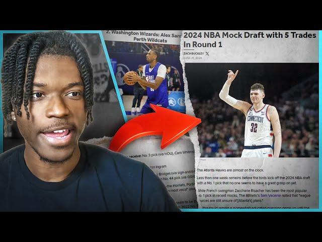 Reacting To The Newest NBA Mock Draft