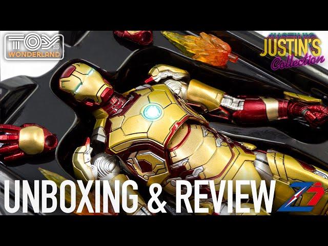 Iron Man 3 MK42 ZD Toys 1/10 Scale Figure Unboxing & Review