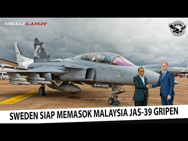 LAWATAN KE MALAYSIA !! Sweden Merancang Memasok Malaysia Dengan Jet Pejuang SAAB JAS-39 Gripen
