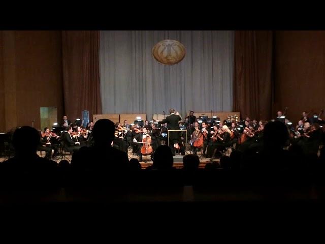 Ilyas Kamal - Cello concerto. I movement. NSO RB, Kamil Abdullin (conductor), Ilyas Kamal (cello)